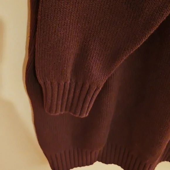 NWT Zara Plum Colored Sweater - Picture 9 of 13